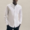 oxford business hemd in slim mit button down kragen uni 2