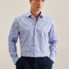 popeline business hemd in comfort mit kentkragen paisley 1
